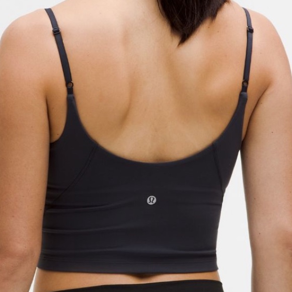 NWT Lululemon Align Cropped Cami Tank Top in Black Night - Picture 3 of 11